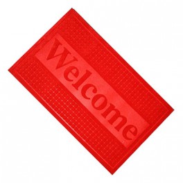 Коврик резиновый Welcome 45*75 466-011