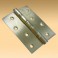 Петля Koral прям.4*3*2 2ВВ мат.зол. 2 подшип 620-478 (100*75*2)