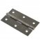 Петля 75*43*1мм унив.черн. 620-127