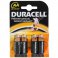 Батарейка Duracell LR6 BL4 Basic алкалиновые пальчиковые