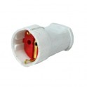Розетка переносная белая 16А 178-F 907-048