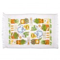 Полотенце кух.хлопок 35*63см Зеленые ромашки 439-842