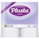 Бумага туалетная Plushe 2-сл 4шт. по 18м белый Classic