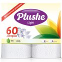 Бумага туалетная Plushe 2-сл 4шт. по 15м белый Lighe